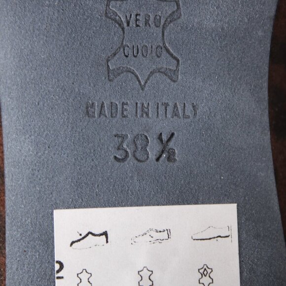 Thierry Rabotin Booties Rena Sz 38.5 Brown Animal Print 2" Ankle Booties - Picture 10 of 13